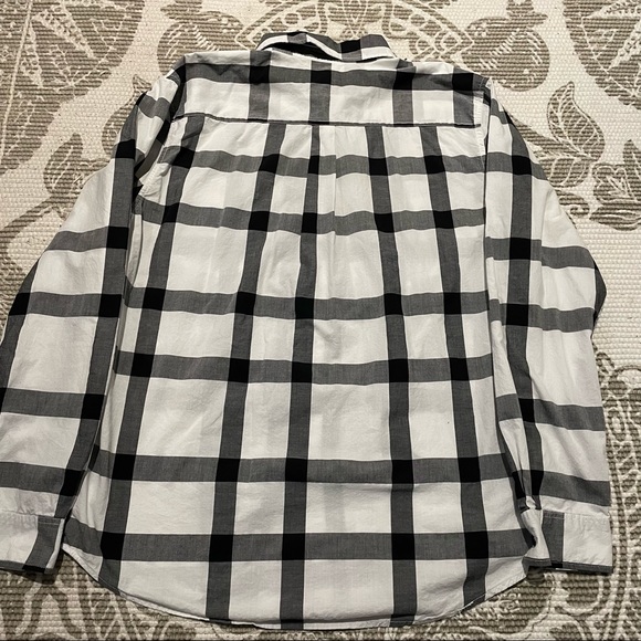 Warp and Weft Plaid Button Down Sz XL - Picture 2 of 3